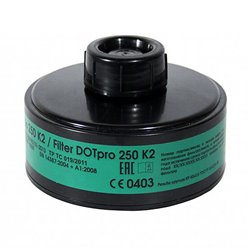 Фильтр для противогаза ДОТпро 250 K2